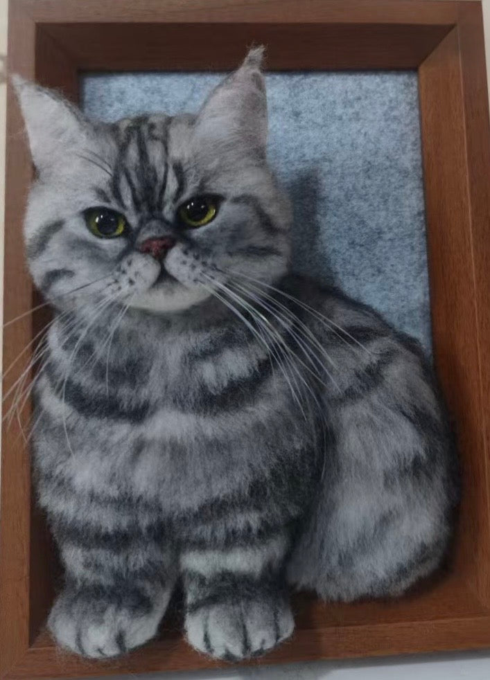 Wool Felt Pet Portrait