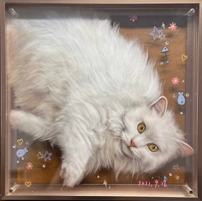 Multilayer 3D Acrylic Pet Portrait (6-Layer)