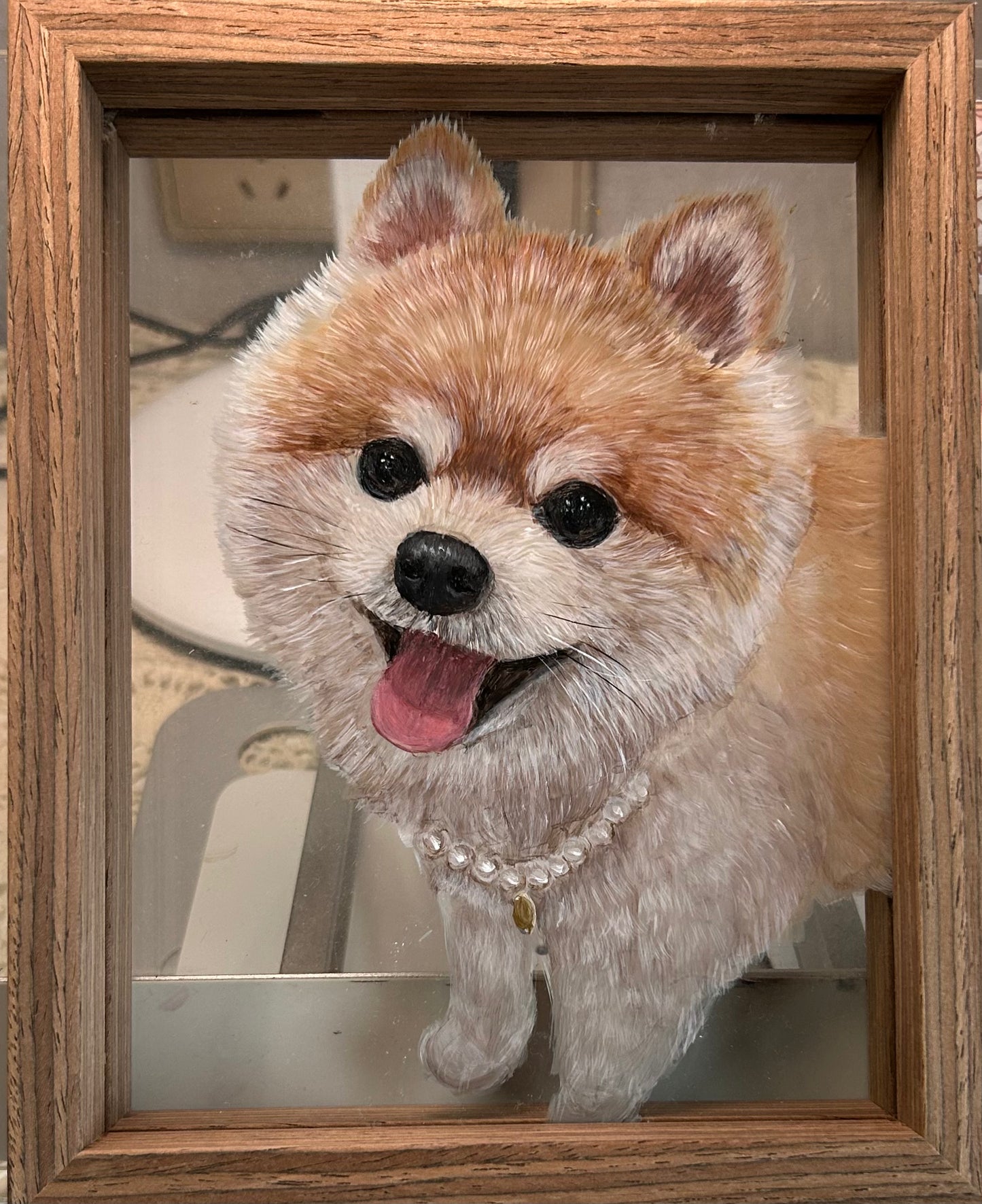 Single-Layer 3D Acrylic Pet Portrait