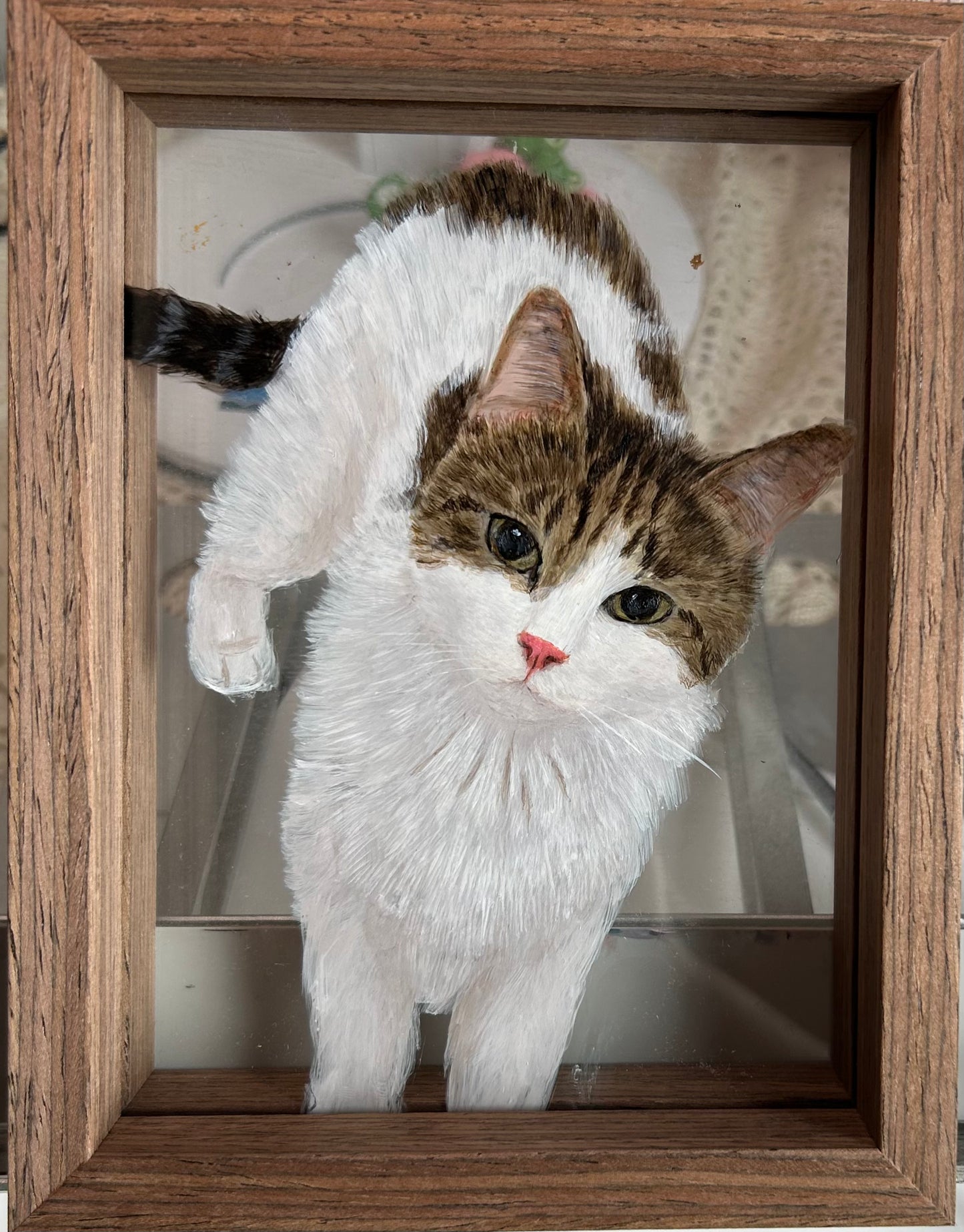 Single-Layer 3D Acrylic Pet Portrait