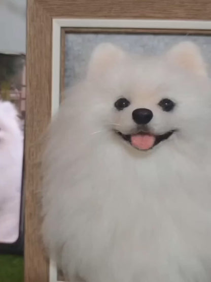 Wool Felt Pet Portrait